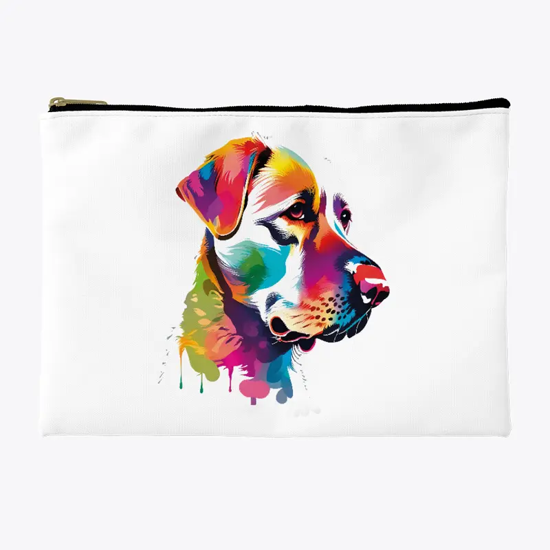 Colorful Dog Print