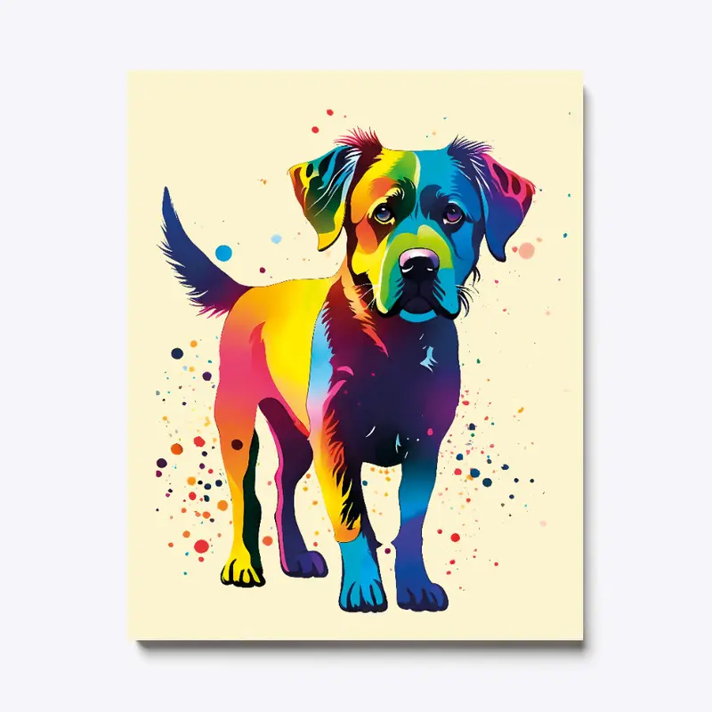 Colorful Dog