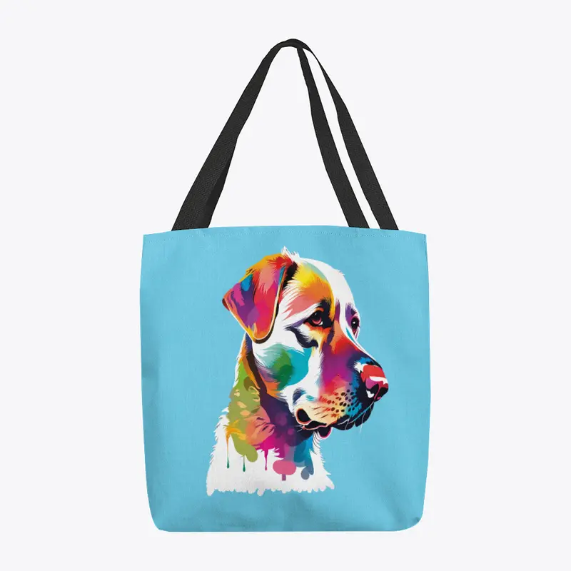 Colorful Dog Print