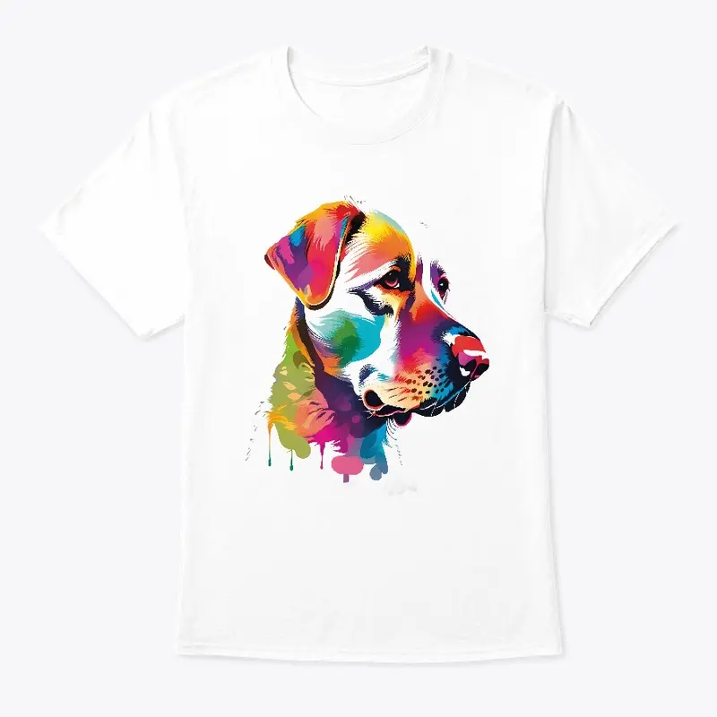 Colorful Dog Print